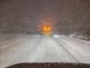 На Львівщині через снігопад обмежили рух вантажівок