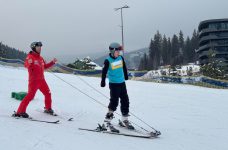 Ветеран зі Львівщини з чотирма ампутаціями став на лижі