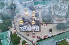 Удар по Києво-Печерській лаврі. Фото