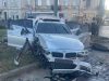 Біля львівського вокзалу п’яний водій влетів у стовп