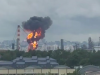 Зеленський показав момент ураження Московського НПЗ