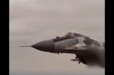 Пілот МіГ-29 знищив відразу чотири бронемашини окупантів на Запоріжжі